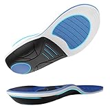 YOLIS Plantar Fasclitis Orthotic Insoles for Flat Feet, Arch Support Inserts Men Women, 220+lbs Heavy Duty Work Boot Shoe Insole for Heel & Foot Pain, Arch Pain Relief, Shock Absorb