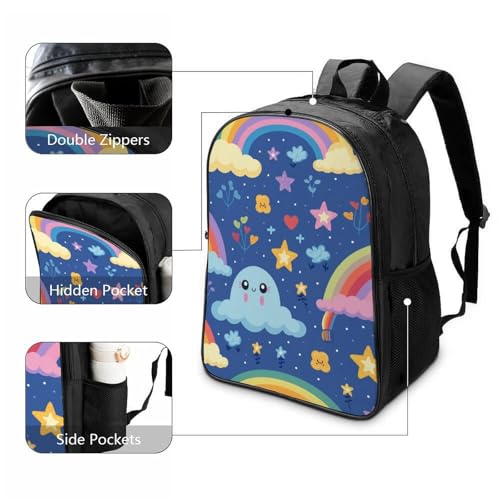 Sac à dos enfant solide avec impression 3D pour ranger les grands cahiers A4