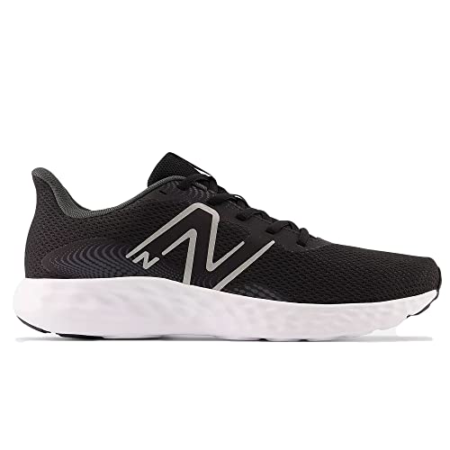 New Balance 411v3, Scarpe da Ginnastica Uomo, Nero, 42.5 EU