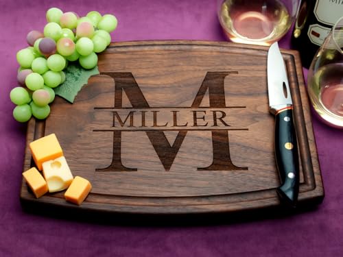 Tabla de cortar rectangular de madera Straga personalizada miniatura 2