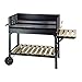 ADHW Holzkohlegrills Grillwagen Gartengrill Grill Partygrill Holzkohlegrill Barbecuegrill