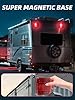 spnanma Wireless Trailer Lights Kit Magnetic, LED Wireless Tail Lights for Trailer with Strong Magnet and Rechargeable Battery, IP67 Waterproof, Portable Tow Light Set for Trucks, RVs, Boats, Campers #1