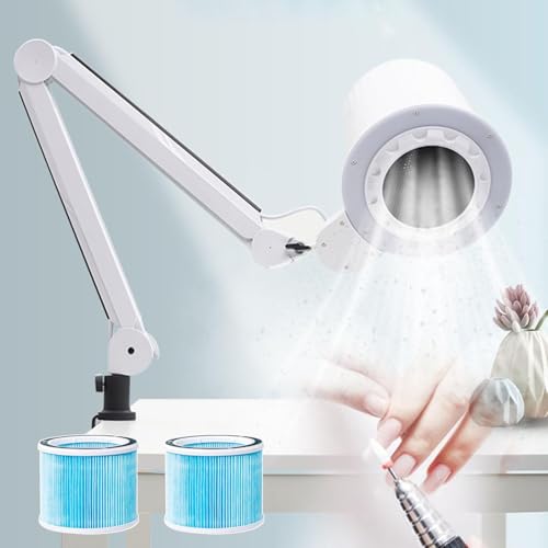 Pochłaniacz Pyłu Do Paznokci Z Lampą,Elektryczny Odkurzacz Do Paznokci,Polerowanie Paznokci,Niski Poziom Hałasu,Do Zdobienia Paznokci,Do Użytku W Salonie Domowym