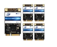 Dogfish SSD Msata 16GB Internal Solid State Drive Mini Sata Disk Drive High Performance Hard Drive for Desktop Laptop Notebook (MSATA, 16GB (5 Packs))