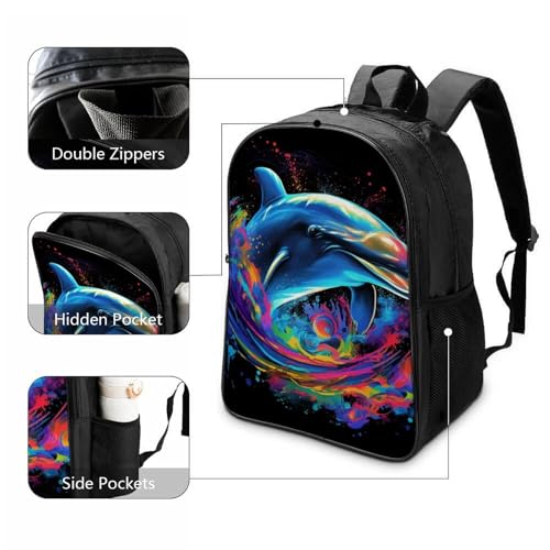 Mochila escolar infantil Dolphin para excursiones de viaje y el aula preescolar 3