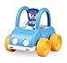 Lena 01574 My First Racers - Cochecito de policía de Juguete con Figura móvil de policía, Coche de policía para Empujar y Ruedas, Juguete para bebés y niños pequeños a Partir de 12 m+, Color Azul