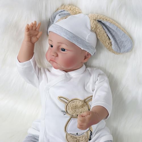 Muñeco Bebé Reborn Realista de 16 Pulgadas miniatura 3