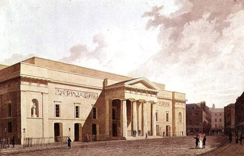 Cuadro al óleo de Covent Garden 60x90cm para transformar tu salón con arte clásico