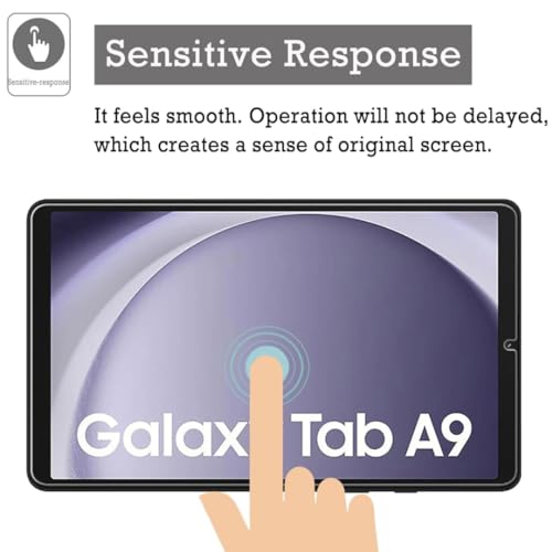 Capa Case Anti Impacto para Tablet Samsung Galaxy Tab A9 8.7 pol (X110 X115) + Película de Vidro Tem