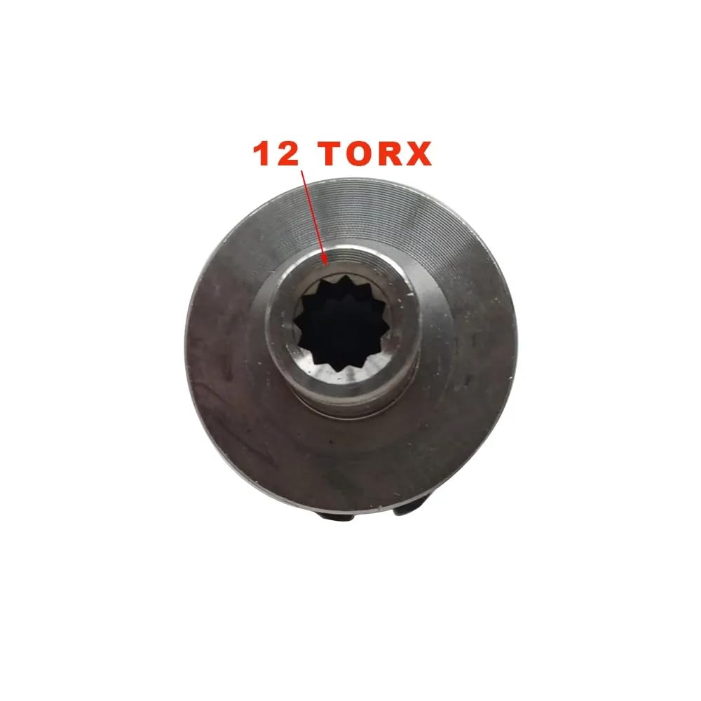 12 Denti Torx Freno A Mano Posteriore Pinza Motore Vite Set di Riparazione 3C0998281 compatibile con Audi Q3 VW Passat Tiguan 3C0 998 281 B 3C0 998 281A