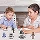 NAVESO 24 Figurines Italian Brainrot, Tung Tung Tung Sahur Figures, Tralalero Tralala Figurines d’action, Bombardino Crocodilo Jouet, BRR BRR Patapim Jouet Pour Enfants et Adultes
