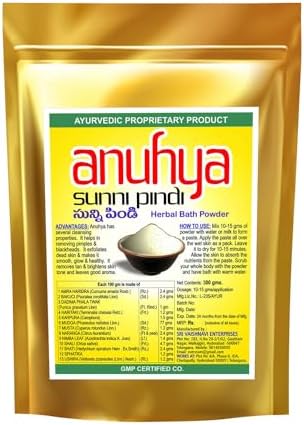 Herbal Bath Natural Sunnipindi Powder, Nalangu Maavu Bath for Men & Women with 13 Natural Ingredient for Skin, Ubtan Body Scrub, 300g (A_300g) )