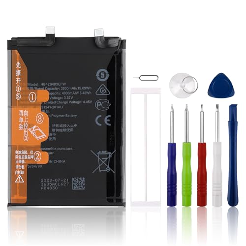 Batterie HB426493EFW Huawei Nova 9 SE résout les problèmes de charge et coupures