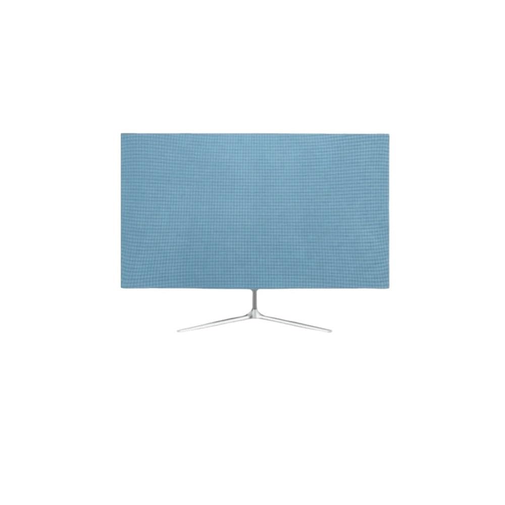 Funda de bloqueo de polvo para monitor 27-30 pulgadas elástica azul