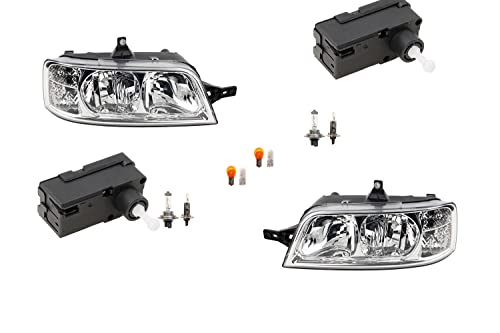 Johns, Scheinwerfer passend für Fiat Ducato 244 04/02- Leuch. Links Rechts + Stellmotor