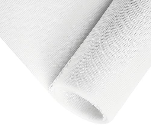 Moustiquaire GLQ Rouleau 250cm x 120cm - Fenêtre Découpable (Blan...