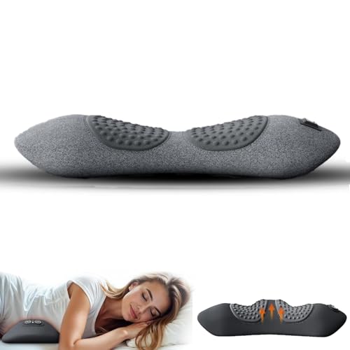 Elektrisches 3-in-1-Rückenmassagegerät mit Traktionslifting und Vibrationsmassage und Wärmekompresse gegen Schmerzen, Rückenmassagegeräte for Nacken, Schultern und Rücken, intelligentes Massagegerät,