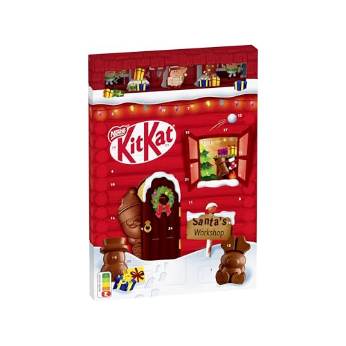 KIT KAT calendario de adviento chocolate con leche 208g