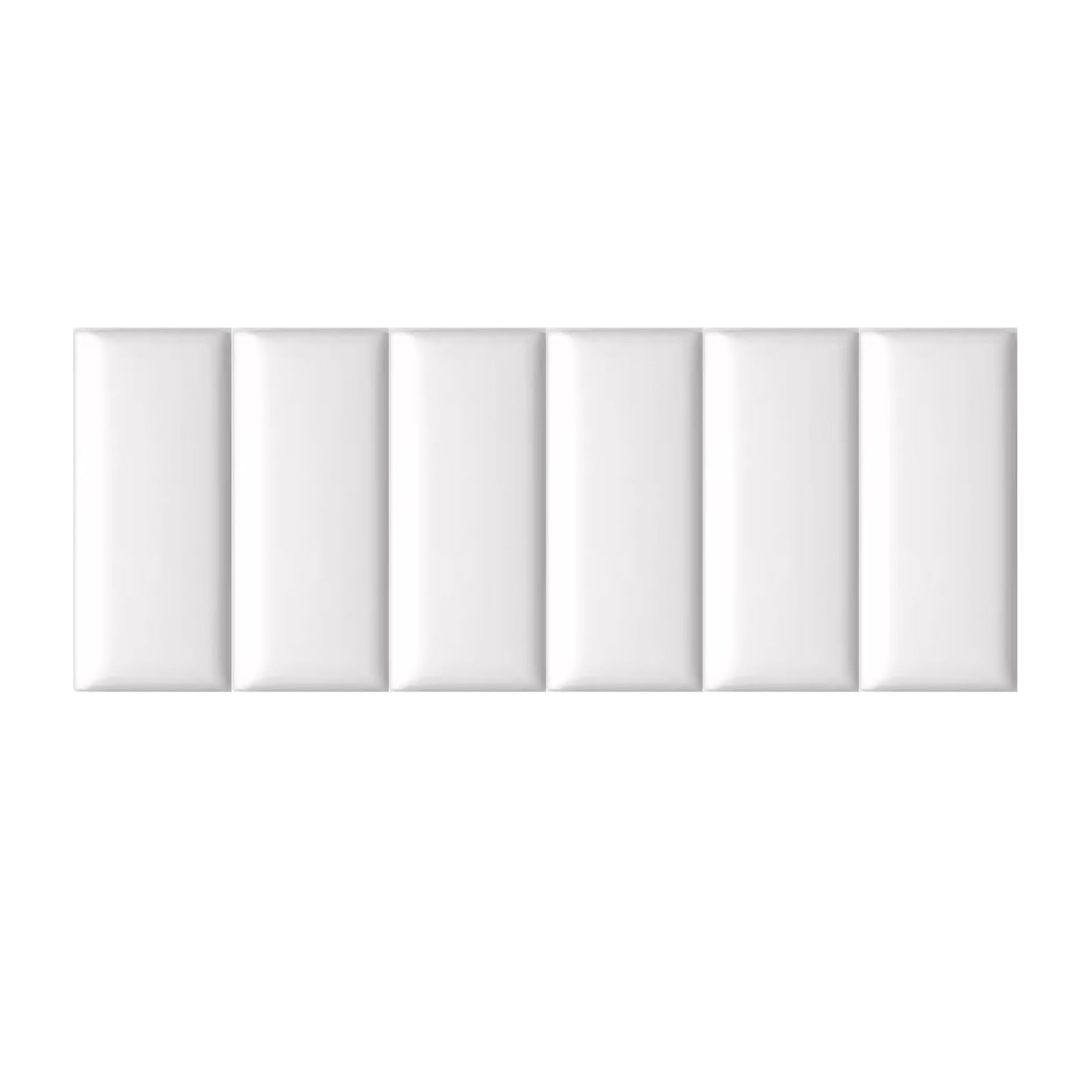 Lot de 6 panneaux muraux anti-collision en cuir pour têtes de lit de chambre