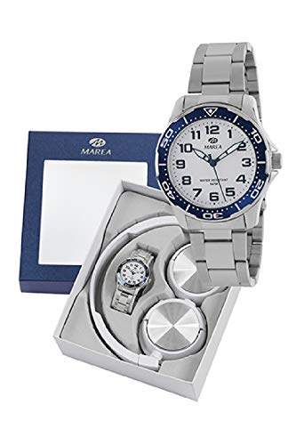 Preisvergleich Produktbild Marea Kinderuhr B35337 / 3 + Bluetooth-Kopfhörer