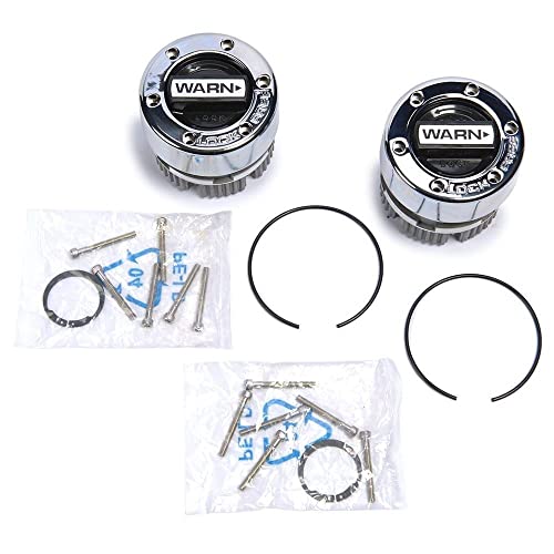 WARN 9790 Standard Manual Locking Hub with 19 Splines, 1 Pair