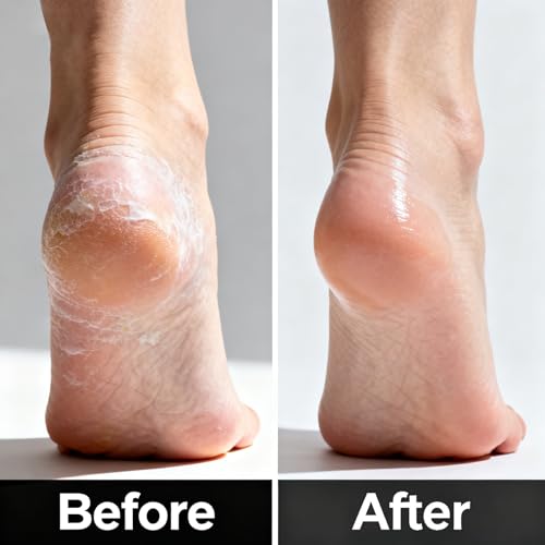 UZOQPAIZF Professional Dual-Sided Callus Remover for Feet & Foot File - Gentle on Skin, Pedicure Tool for Hard Skin, Rough & Cracked Heels - Wet/Dry Use Foot Scraper & Dead Skin Remover - Thumbnail 4