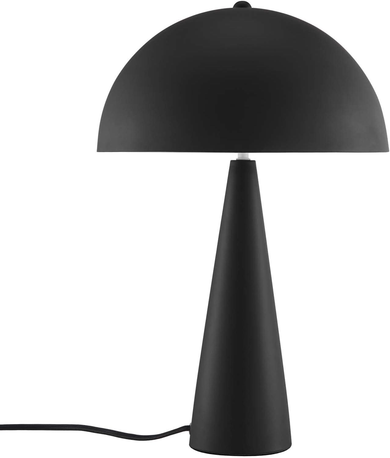 Modway Selena Metal Table Lamp in Satin Nickel