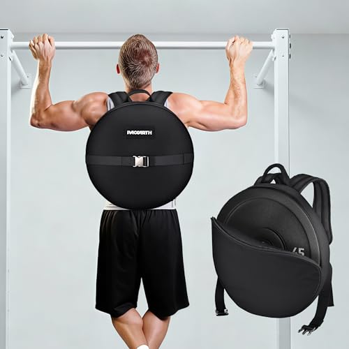 PACEARTH Weighted Training Backpack with Adjustable Plates