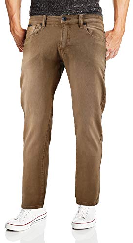 Men's Skinny Slim Fit Zip Fly Vintage Faded Wash Denim Jeans