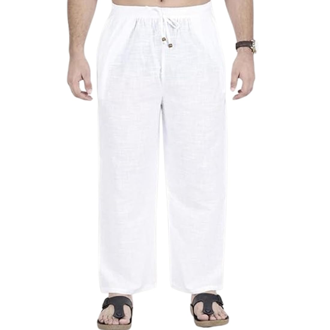 ukal One Size Men's Eco-Friendly Cotton Pyjama | Fits Waist Size 28 to 36 Inches-picture-12