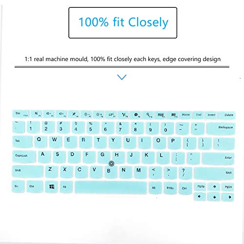 Image of Keyboard Cover Skin Design for Lenovo Thinkpad X1 Carbon 14 inch 2016 /2017 /2018, ThinkPad X1 Yoga 2017 Gen, New S2, ThinkPad A475 L460 L470, T460 T460p T460s T470 T470p T470s 14 inch -Hot Blue