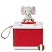 FABA - Raccontastorie Bianco - Cantastorie per Bambini, Cassa Audio con Personaggio Sonoro Ele l'Elefante, Gioco Educativo, Contenuti da 0 a 6 anni