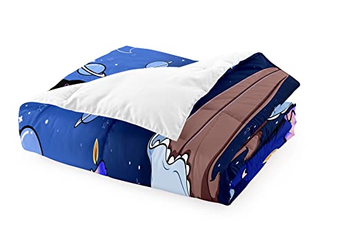 African Black Girl Bedding Set Kids Full Size Kids Bedding Set Comforter Sets Full Girls Bedding Sets Full Blue,1 Comforter With 2 Pillowcases #TOP2