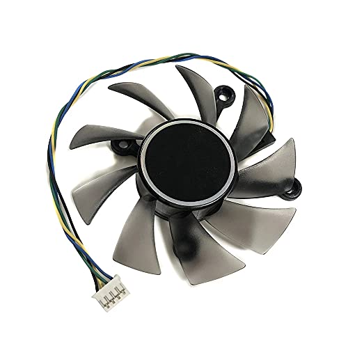 Rakstore R128015SU FD8015U12S 75mm �O���t�B�b�N�J�[�h ��p�t�@�� �K�pASUS �Ƃ̌݊��� EAH5830 GTS 260 GTS 450 �É��N�[���[�t�@��