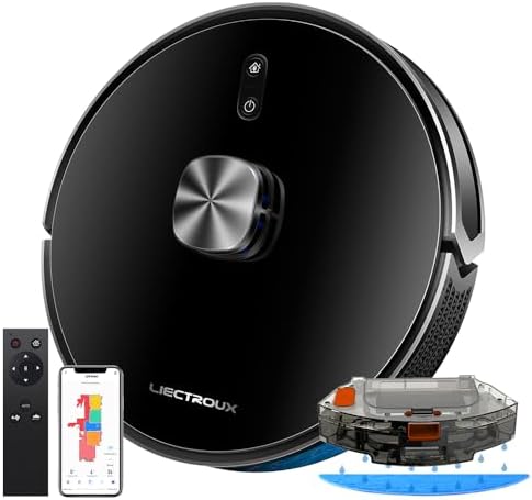 Robô Aspirador Liectroux XR500 Pro 3 em 1 Aspira Varre Passa Pano...