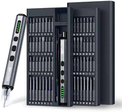 68 in 1 Mini Electric Screwdriver Set, 3.7V Cordless Precision Sc...