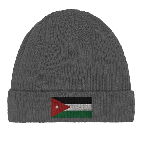 Bonnet en coton drapeau de la Jordanie chapeau souple d'automne