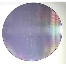 Silicon Wafer Art Double-Sided polishing Uncut Integrated Circuit Silicon Wafer semiconductor Integrated Circuit Substrate Silicon Wafer Integrated Circuit 12-inch 3A2 Type 1pcs
