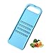 1 grattugia in plastica per verdure, cipolla, cavolo, patate, cetrioli, trituratori per insalata, formaggio, affettatrice di sicurezza, cipolla portatile con lame in acciaio inox immagine
