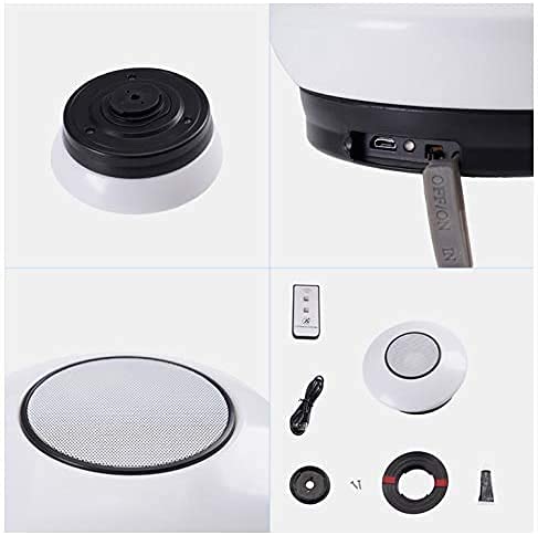 Luces para sombrillas Luz de poste de paraguas Luces de sombrilla de patio LED con control remoto con altavoz Bluetooth 7 colores que cambian Carpas impermeables alimentadas por USB Luces de sombrilla