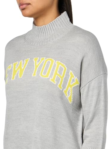Image of DKNY Women's Varsity Soft Trendy Warm Sweater