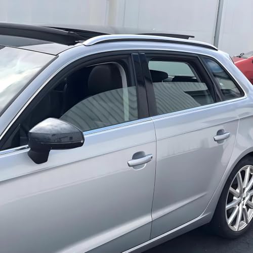 Barras portaequipajes de aluminio sin taladro para A3 Hatchback 8V de 2012 a 2019 4