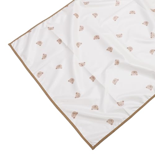 Almofada de cama lavável à prova d'água para período menstrual e incontinência, almofada de proteçã