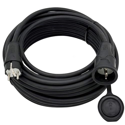 Schuko Verlängerungskabel 230V IP54 Stromkabel H07RN-F 3x2,5mm² 3m