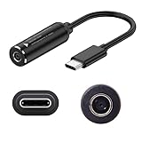 FASTELECTRIC PD65W DC 4.5x3.0mm (0.9mm) Adapter to USB-C Charging Cable Female to Type-C Charger Power Adapter Cable for Laptops,Mobile Phones,Tablets, Rechargeables,etc