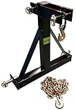 RJ Designs XHD Log Skidder Deluxe - RLS001 - Heavy Duty with Chain, Pins, and Hook Included - Made...