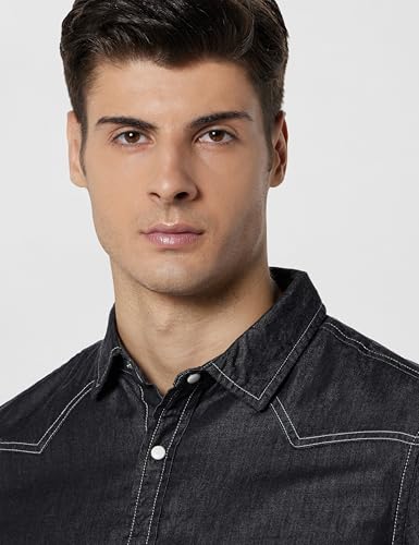 Image of United Colors of Benetton Men's Cotton Slim Fit Shirt