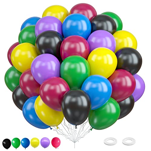 Globos de los años 80 90 de regreso a los años 80, 90, decoración temática para fiestas cumpleaños 60 paquete unidades 12 pulgadas juego globos música discoteca hip hop retroceso fotos rock and roll Cover