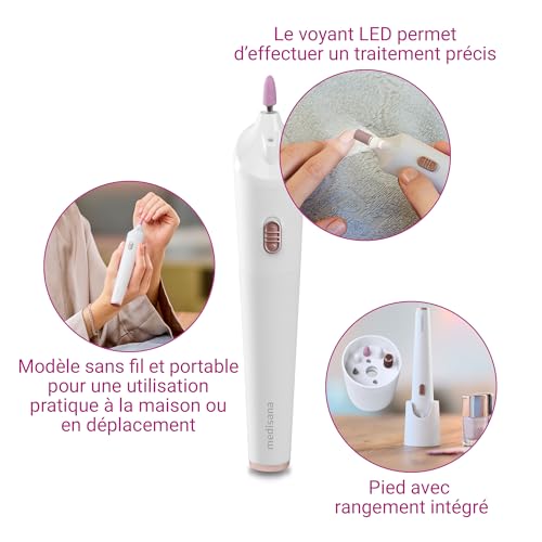 Kit manucure et pédicure électrique Medisana MP 900 pour le soin complet des ongles - 4