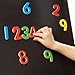 Melissa & Doug 37 Wooden Number Magnets in a Box